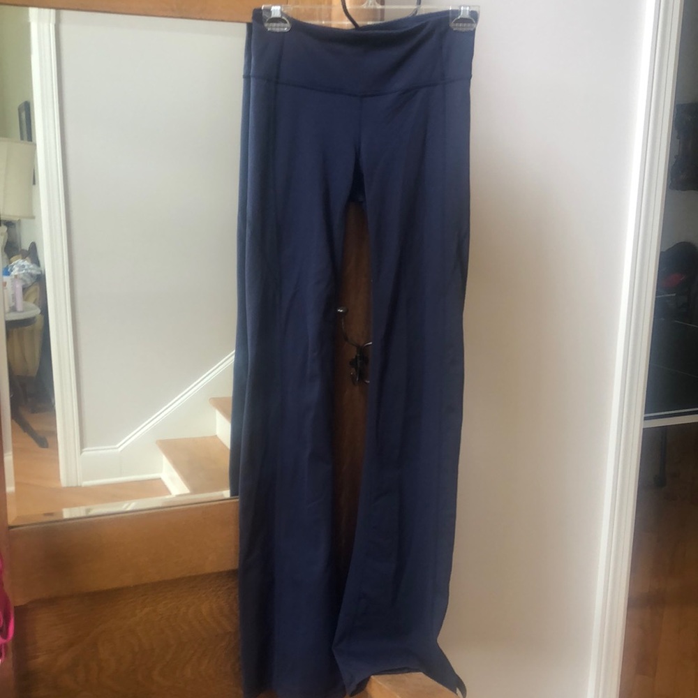 Athleta Navy Wide-Leg Performance Pants